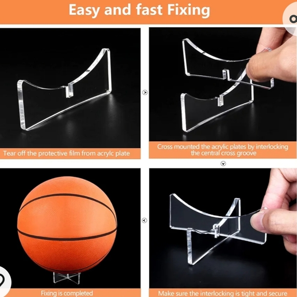 Set of 2 Ball Stands - Picture 1 of 3